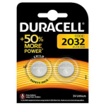 Elementai DURACELL, CR2032, 3 V, 2 vnt.