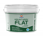 Dažai gruntiniai FLAT 9 l, pilnai matinis baltas vandens pagrindu gruntas