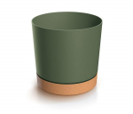 Vazonas 13cm žalias Tubo PM Prosperplast