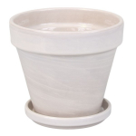Vazonas granitas su lėk&scaron;tute 18cm Lazur
