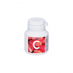 Vitaminas C 200 mg bra&scaron;kių skonio / AKCIJA 1+1
