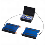 Ne&scaron;iojamas transporto priemonės a&scaron;ių svėrimo rinkinys