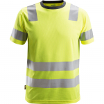 Mar&scaron;kinėliai AllroundWork Hi-Vis SNICKERS WORKWEAR, klasė 2 (geltoni)