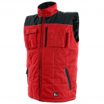 Liemenė CXS SEATTLE, pa&scaron;iltinta, raudona/juoda