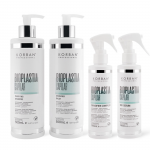 KORBAN Bioplastia Capilar rinkinys: &scaron;ampūnas, kaukė, drėkinamasis kompleksas, serumas 2 x 100 ml, 2 x 60 ml / 2 x 500 ml, 2 x 190 ml