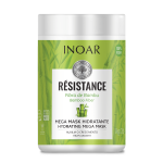 INOAR Resistance Fibra de Bambu Mask - stiprinanti ir blizgesio suteikianti kaukė 1000 g