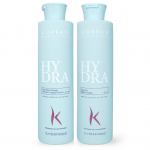 KORBAN Hydra Brazilian Keratin profesionalus &scaron;ampūno ir keratino rinkinys 2 x 1000 ml