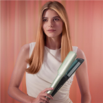 CECOTEC Hair Straightener | Air Lisse Champagne | Ceramic heating system | Ionic function | Temperature (max) 230 C | Temperature (min) 100 C | 3 temperature settings | 1600 W | Champagne