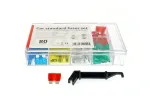 Amio Car blade fuses standard box 80 pcs MIX