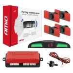 Amio Parking assistant system LED COB 4 sensor black inside mount 16.5mm