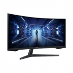 SAMSUNG | Curved Monitor | LC34G55TWWPXEN | 34" | VA | UWQHD | 21:9 | 165 Hz | 1 ms | 3440 x 1440 | 250 cd/m | 1 HDMI port | Black | Warranty 24 months