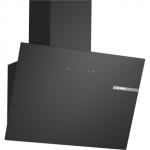 Bosch DWK65DK60 Wall-mounted Hood, A, Width 60 cm, Max extraction power 430 m3/h, Boost position 550 m3/h, Black Bosch