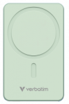 Verbatim Energy Storage Charge n Go 5000mAh Magnetic Wireless Charge Green