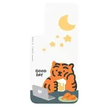 SAMSUNG Panel GP-TOU021HOMOW Case Cover for Galaxy S22+ Muzik Tiger white