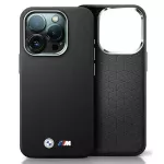 BMW BMHCP16S23PMWK iPhone 16 6.1" - Black Smooth Full Wrapped Metal Hardcase