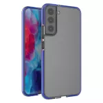 Hurtel Spring Case gel case with colored frame for Samsung Galaxy S22+ (S22 Plus), black