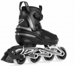 BLACKWHEELS Blackwheels Flex Pro recreational adjustable roller skates black r. L