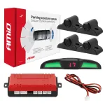 Amio Parking assistant system LED COB 4 sensor black 19mm TRUCK