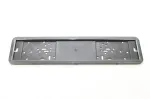 Amio Stainless steel license plate frame CARBON LPF 002