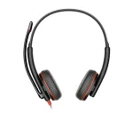 Plantronics/Poly HP Poly Blackwire 3225 Stereo USB-C Headset +3.5mm Plug +USB-C/A Adapter (Bulk)