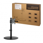 Logilink | Desk Mount | Tilt, swivel, level adjustment, rotate | 17-32 " | Maximum weight (capacity) 8 kg | Black
