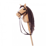 Tootiny Horse on a stick HOPPIHORSE Hobby Horse A4 beige
