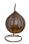 BESK With pillow, brown