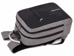 GOTEL Anti-Theft Waterproof Backpack with USB Charging Port 25L Grey