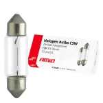 Amio Halogen bulbs C5W Festoon 36mm 12V 10pcs