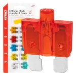 Amio LED Car blade standard fuses -04341