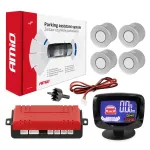Amio Parking assistant system LED-GRAF 4 sensor silver