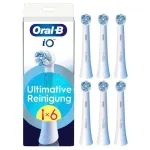 Oral-B Attachable toothbrush iO Ultimate Cleaning / 8700216194761 White 6-Pack
