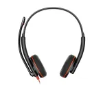 Plantronics/Poly HP Poly Blackwire 3220 Stereo USB-C Headset +USB-C/A Adapter