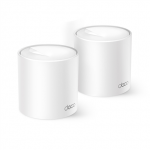 TP-LINK | AX1500 Whole Home Mesh Wi-Fi 6 System | Deco X10 (2-pack) | 802.11ax | 10/100/1000 Mbit/s | Ethernet LAN (RJ-45) ports 1 | Mesh Support Yes | MU-MiMO Yes | No mobile broadband | Antenna type