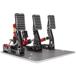 SIMAGIC Crimson Edition | Hydraulic Tri-pedal Set | 200kg Loadcell | Standard Throttle Plate
