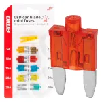 Amio LED Car blade standard fuses -04340