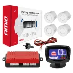 Amio Parking assistant system LED-GRAF 4 sensor white
