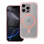 OEM Clear Mag Cover phone case with MagSafe support for iPhone 16 Pro pink