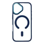 OEM Color Edge Mag phone case with MagSafe support for iPhone 17 blue