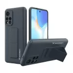 Wozinsky Kickstand Case silicone case with stand for Xiaomi Redmi 10, navy blue