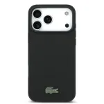Lacoste Iconic Petit Piqu MagSafe Case + Wallet for iPhone 18 Pro Max Black