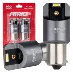 Amio LED CANBUS PRO series BA15S P21W 2x1860SMD White 12/24V FULL CANBUS AMIO-03593