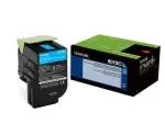 LEXMARK Toner 802SC / 80C2SC0 Cyan XL