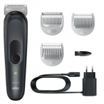 BRAUN Body Groomer | BG3340 | Cordless and corded | Black/Grey