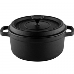 MUHLER Tika MR-2448CI cast iron cooking pot with lid, 3.4L
