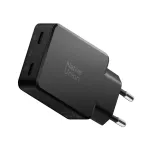 Native Union Pocket GaN Charger PD 65W (2x USB C), black