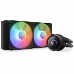 NZXT Kraken 240 RGB, black water cooling for AMD and Intel CPU