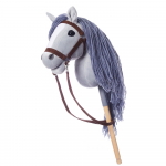 Tootiny Horse on a stick HOPPIHORSE Hobby Horse A3 gray