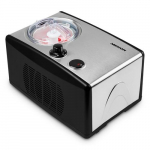 MEDION Product Code: MD 18387 Ice Cream Maker, 1.5 L, 150 W, Black, Silver