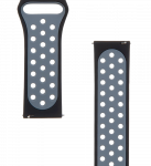 Tactical 267 Double Silicone Band 22mm / black/grey